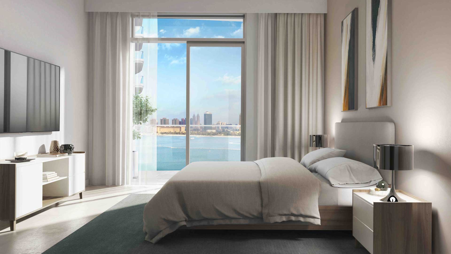 Квартира в Эмаар Бичфронт, Дубай, ОАЭ 2 спальни, 118м2 № 25445 - 3