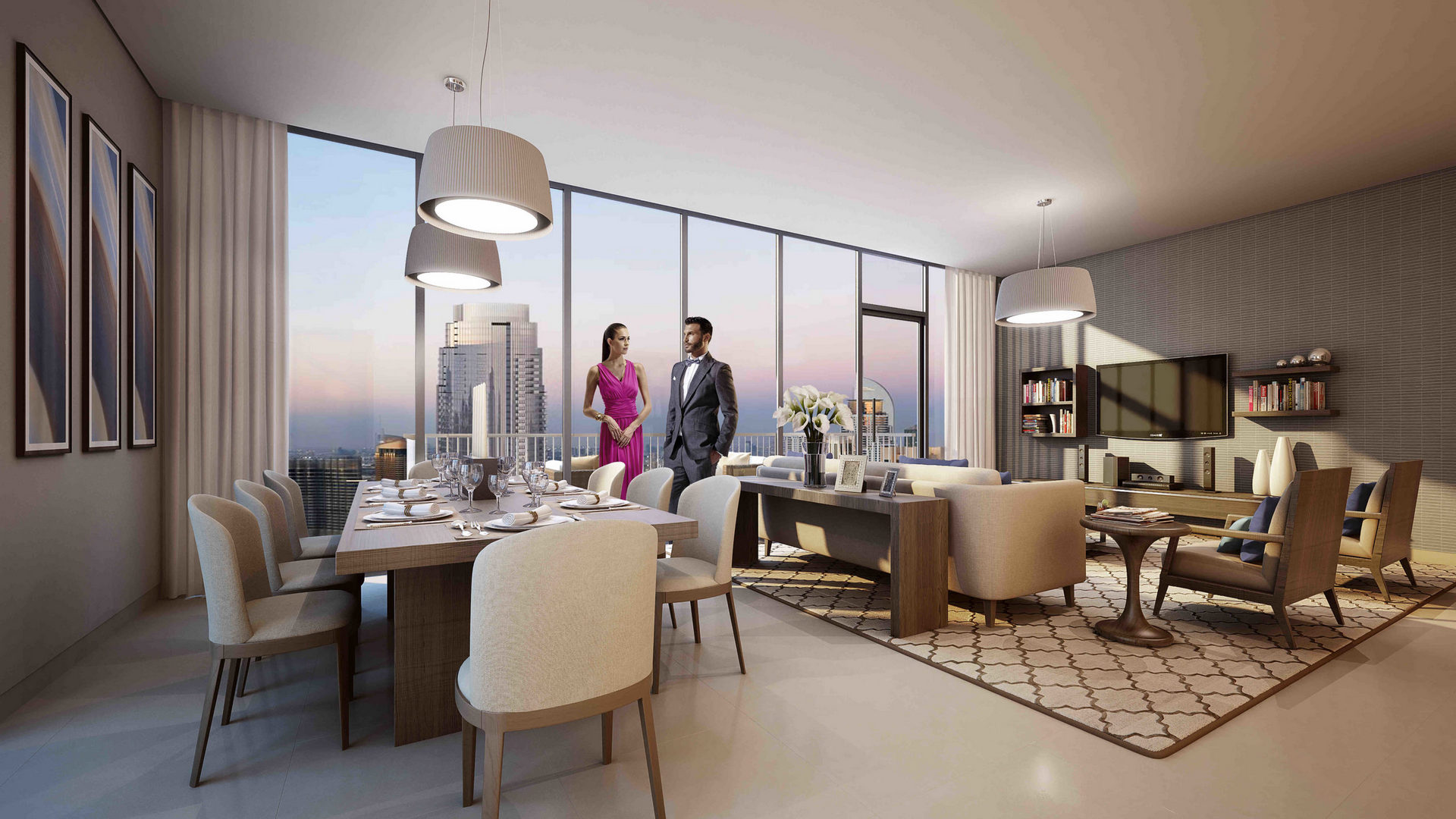 Penthouse in Downtown Dubai, Dubai, UAE, 4 bedrooms, 232 sq.m. No. 24035 - 1
