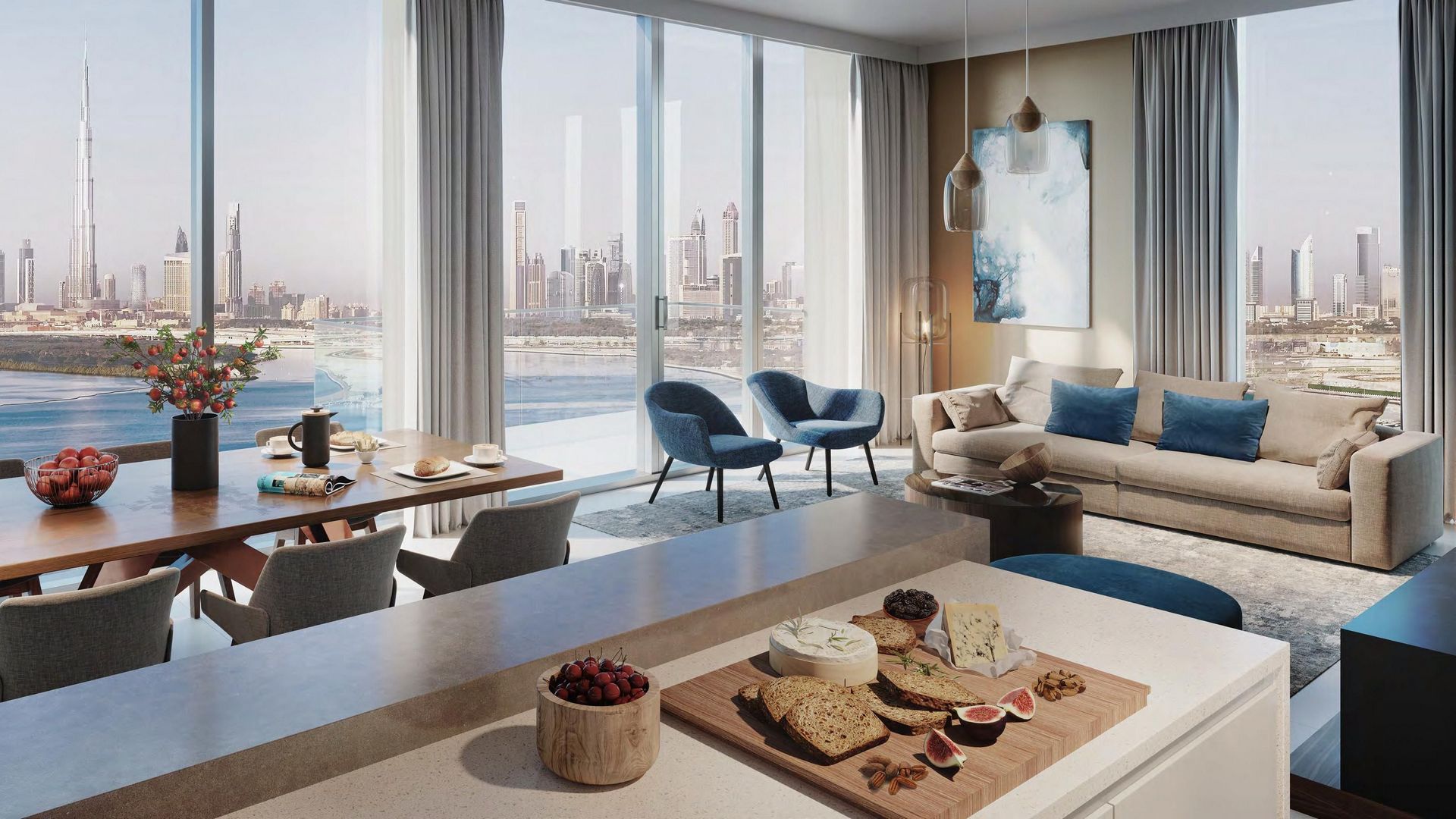 Apartment in Dubai Creek Harbour (The Lagoons), Dubai, UAE, 2 bedrooms, 118 sq.m. No. 24106 - 1