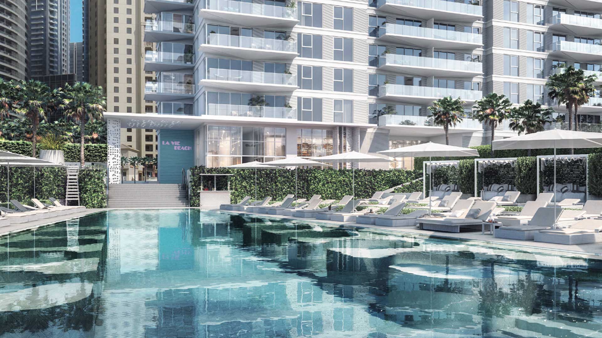 Apartment in Jumeirah Beach Residence, Dubai, UAE, 4 bedrooms, 186 sq.m. No. 24552 - 3