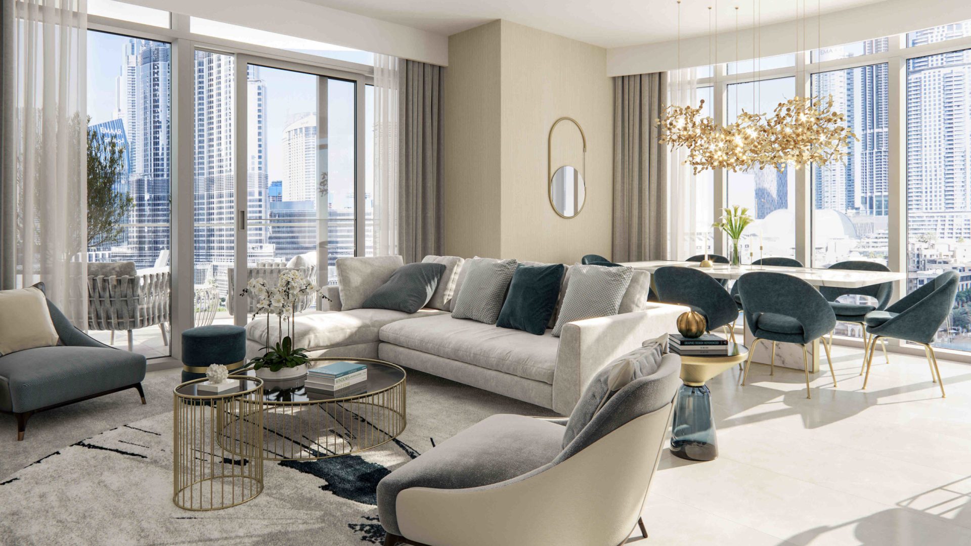 Apartment in The Opera District, Downtown Dubai, Dubai, UAE, 2 bedrooms, 116 sq.m. No. 24398 - 1