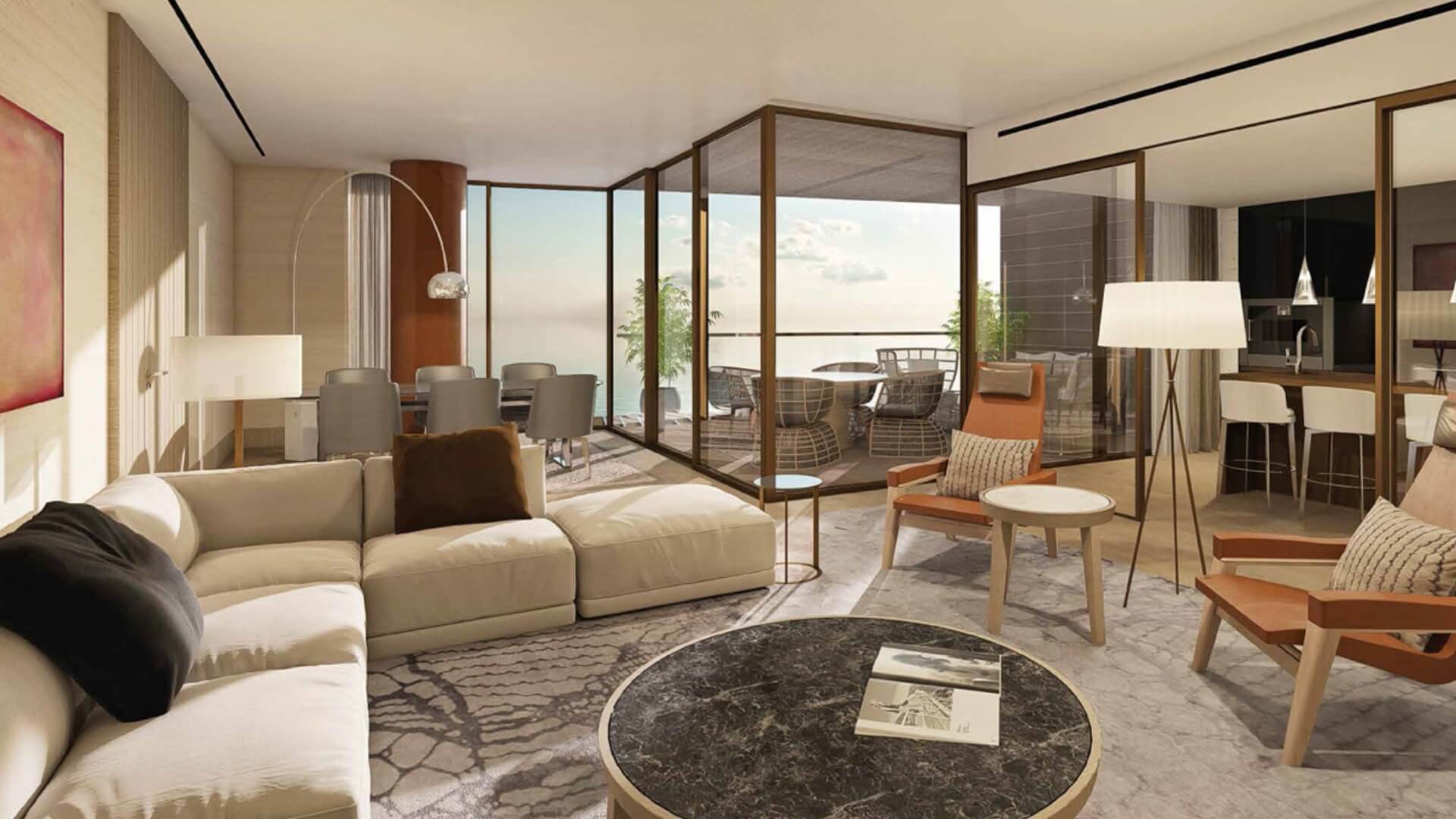 Apartment in Business Bay, Dubai, UAE, 4 bedrooms, 597 sq.m. No. 24363 - 1