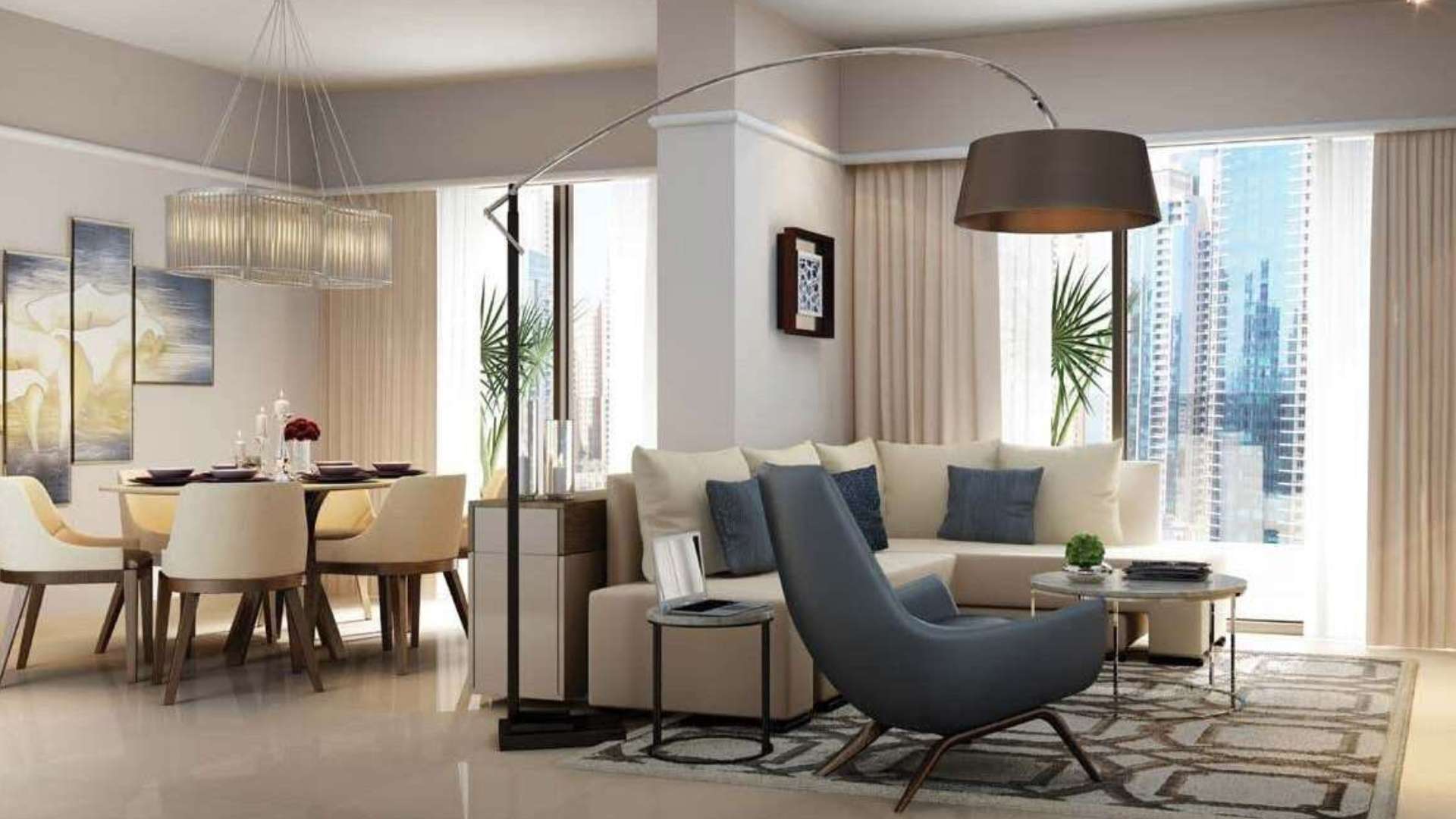 Apartment in Business Bay, Dubai, UAE, 2 bedrooms, 123 sq.m. No. 24309 - 1