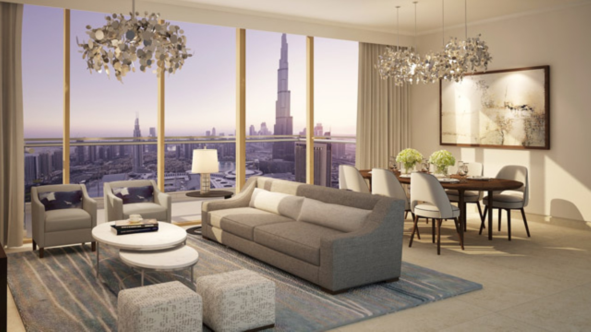Apartment in Downtown Dubai, Dubai, UAE, 3 bedrooms, 160 sq.m. No. 24386 - 1