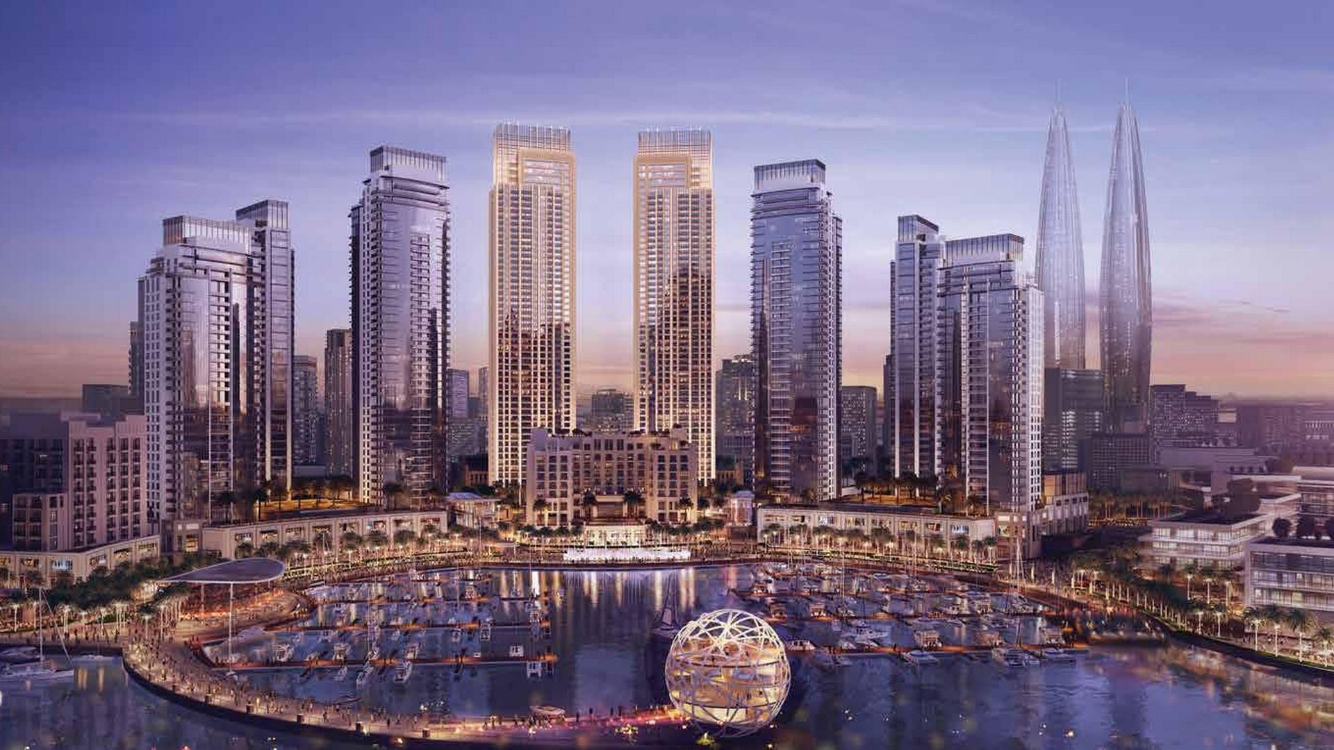 Apartment in Dubai Creek Harbour (The Lagoons), Dubai, UAE, 3 bedrooms, 159 sq.m. No. 24700 - 4