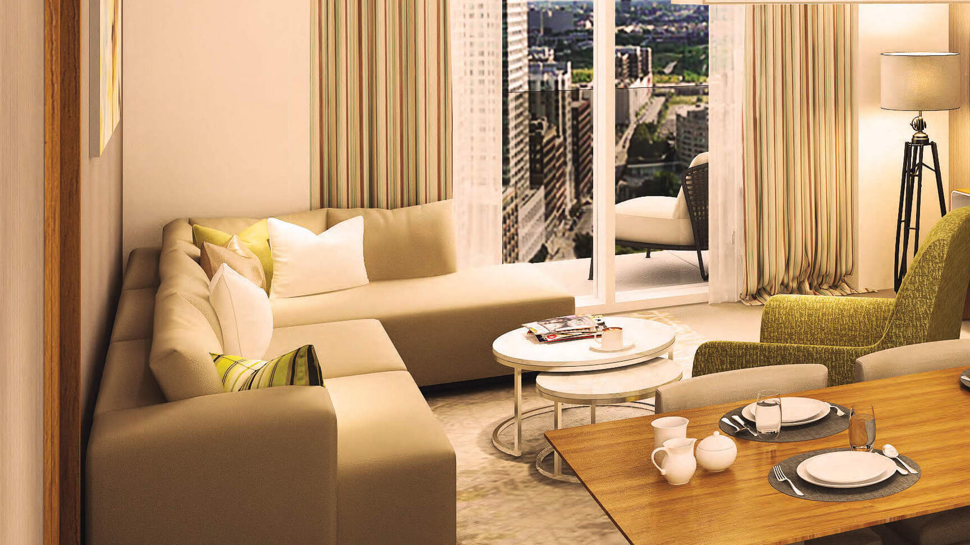 Apartment in Business Bay, Dubai, UAE, 2 bedrooms, 84 sq.m. No. 24626 - 1