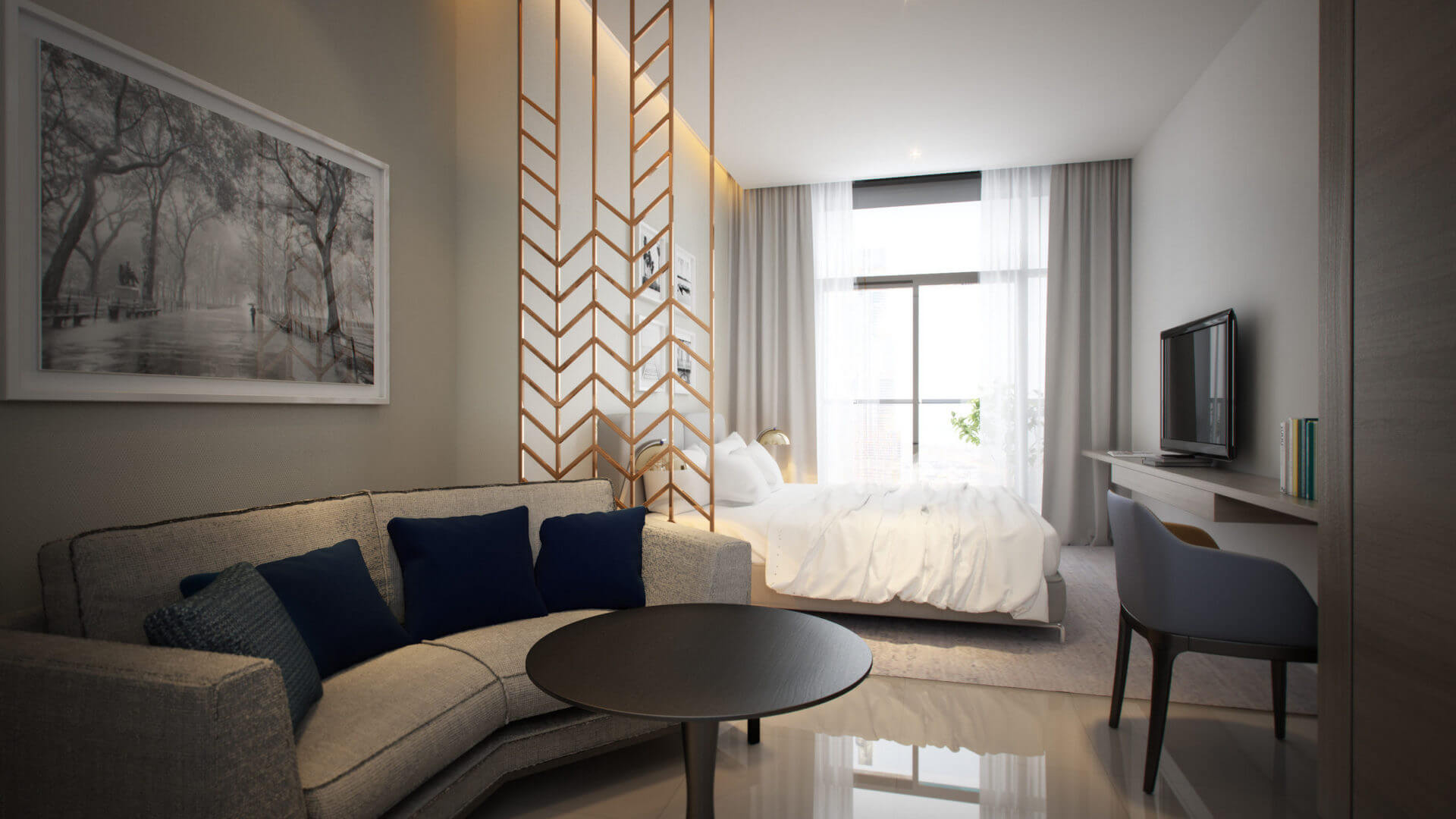 Apartment in Business Bay, Dubai, UAE, 2 bedrooms, 130 sq.m. No. 24698 - 1