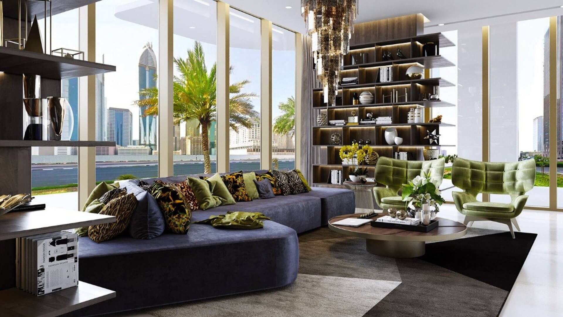 Apartment in Business Bay, Dubai, UAE, 2 bedrooms, 103 sq.m. No. 24663 - 5
