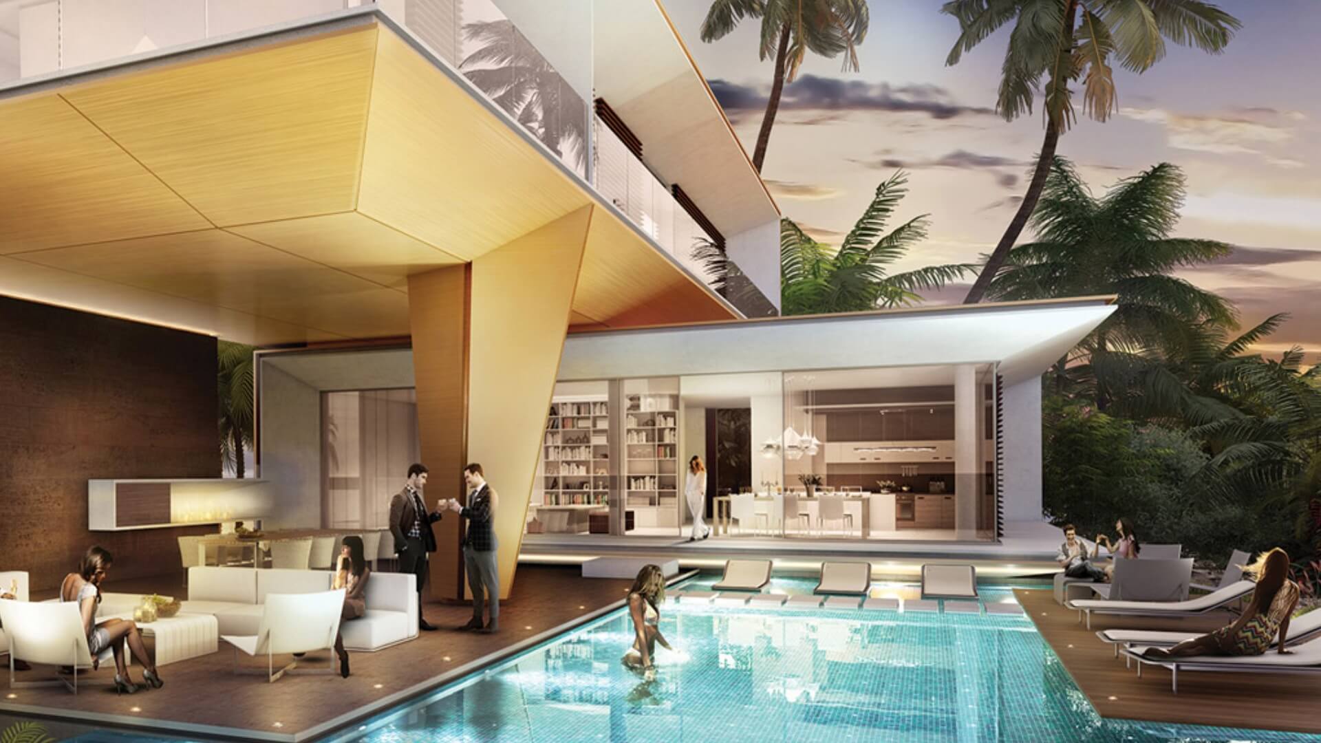 Villa in The World Islands, Dubai, UAE, 4 bedrooms, 416 sq.m. No. 24862 - 1