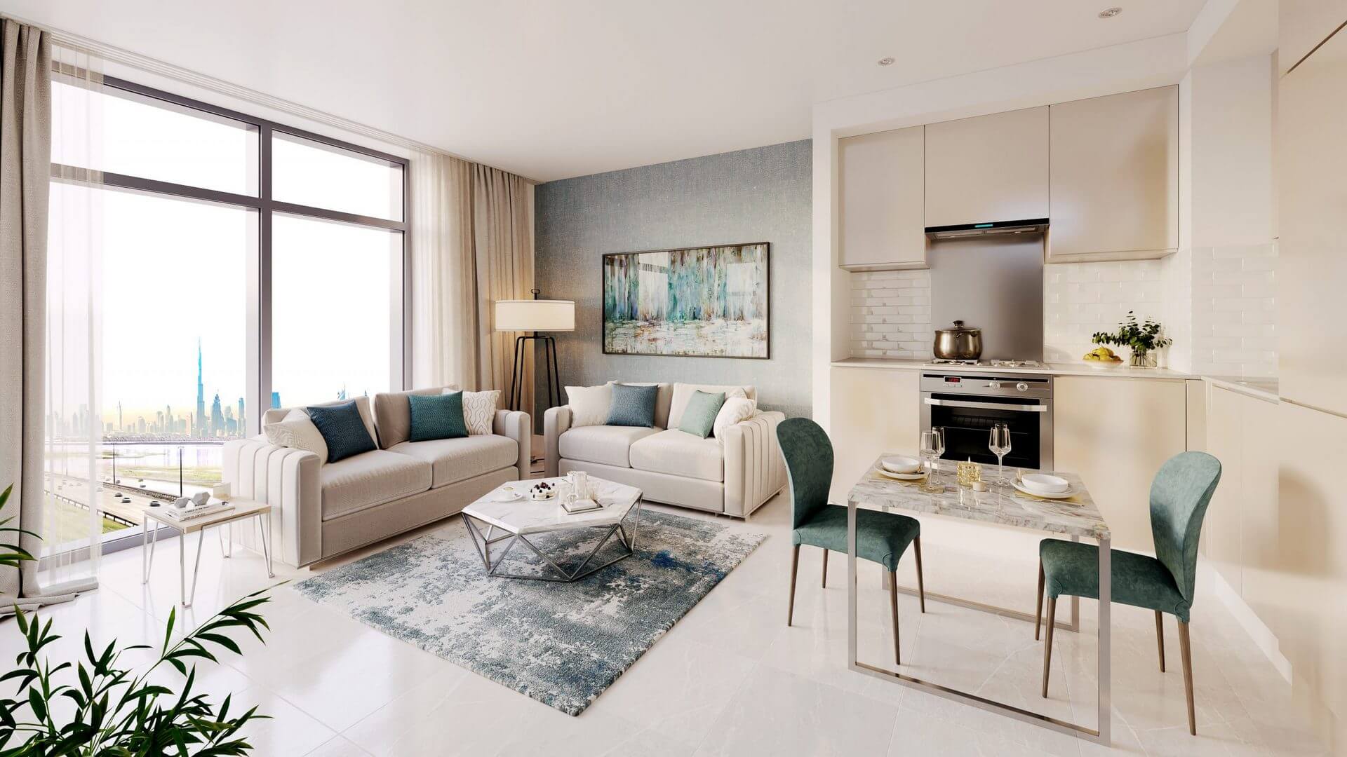Apartment in Sobha Hartland, Dubai, UAE, 2 bedrooms, 74 sq.m. No. 25249 - 7