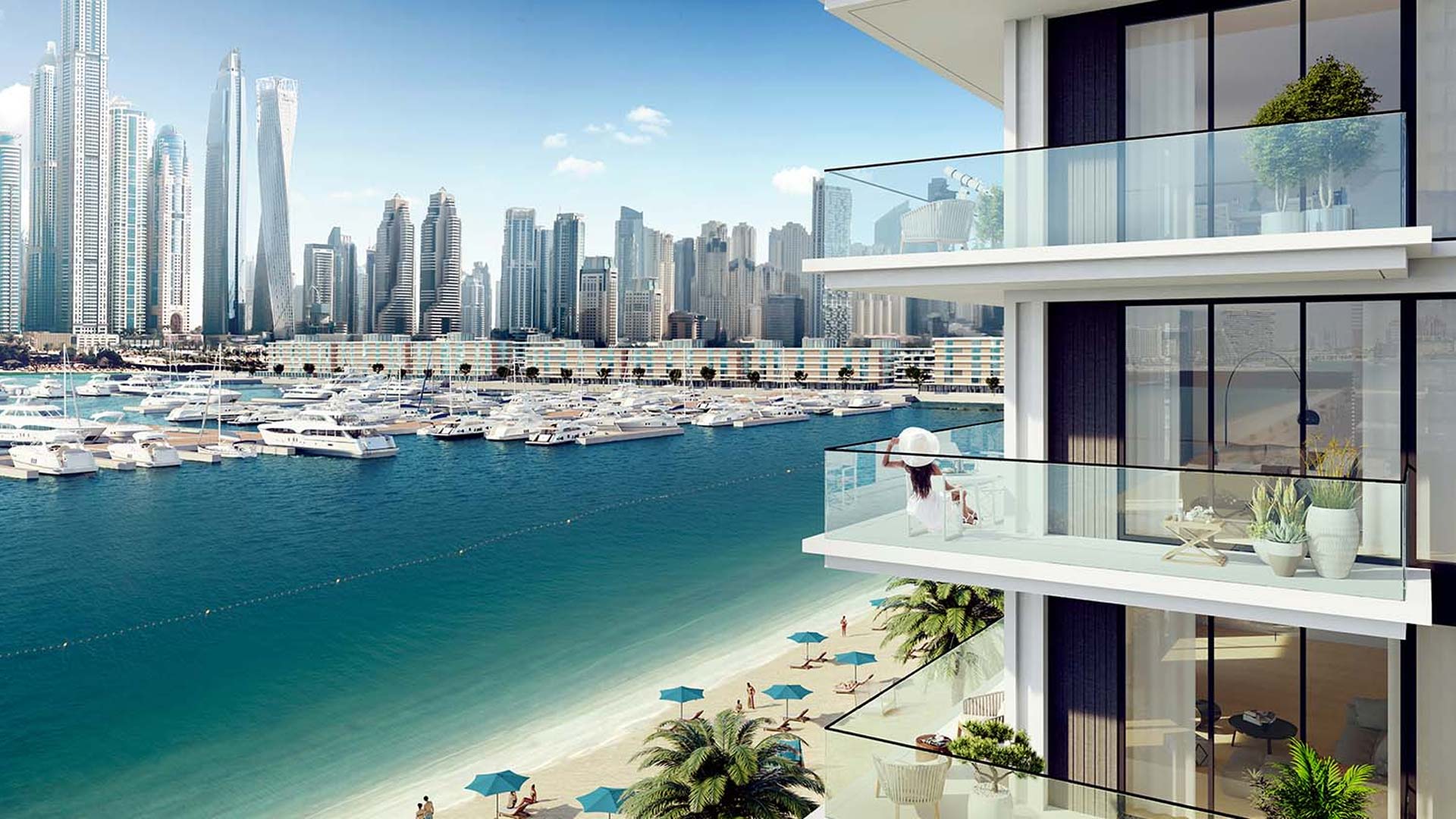 Apartment in Emaar beachfront, Dubai, UAE, 1 bedroom, 69 sq.m. No. 25447 - 4