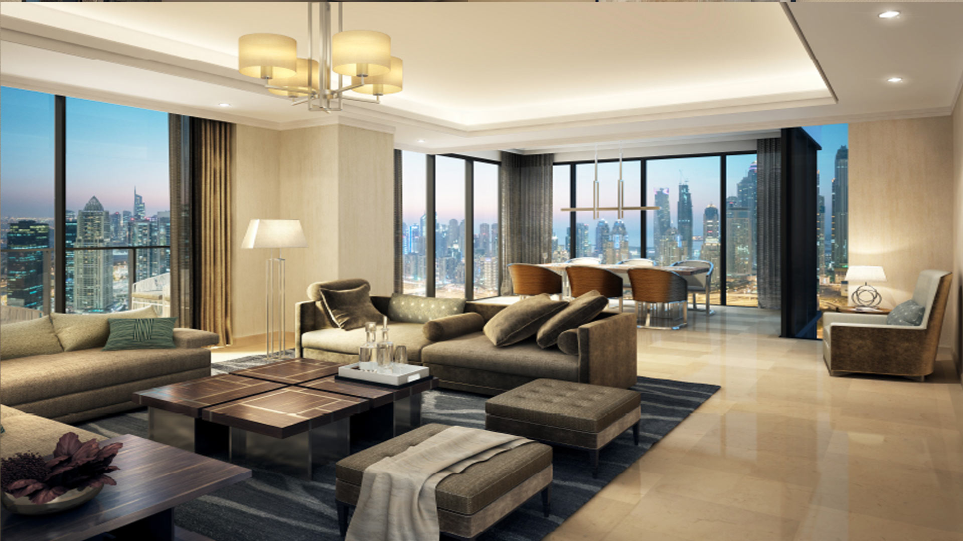 Apartment in Jumeirah Lake Towers, Dubai, UAE, 2 bedrooms, 129 sq.m. No. 25261 - 5