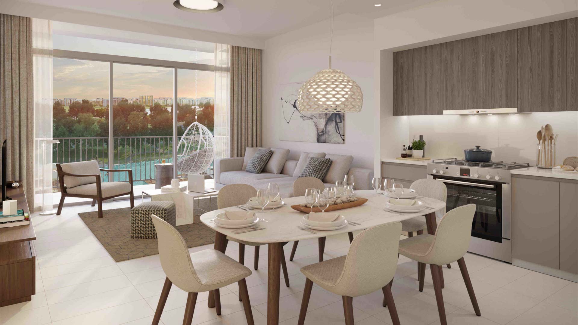 Apartment in Dubai Hills Estate, Dubai, UAE, 3 bedrooms, 208 sq.m. No. 25465 - 1