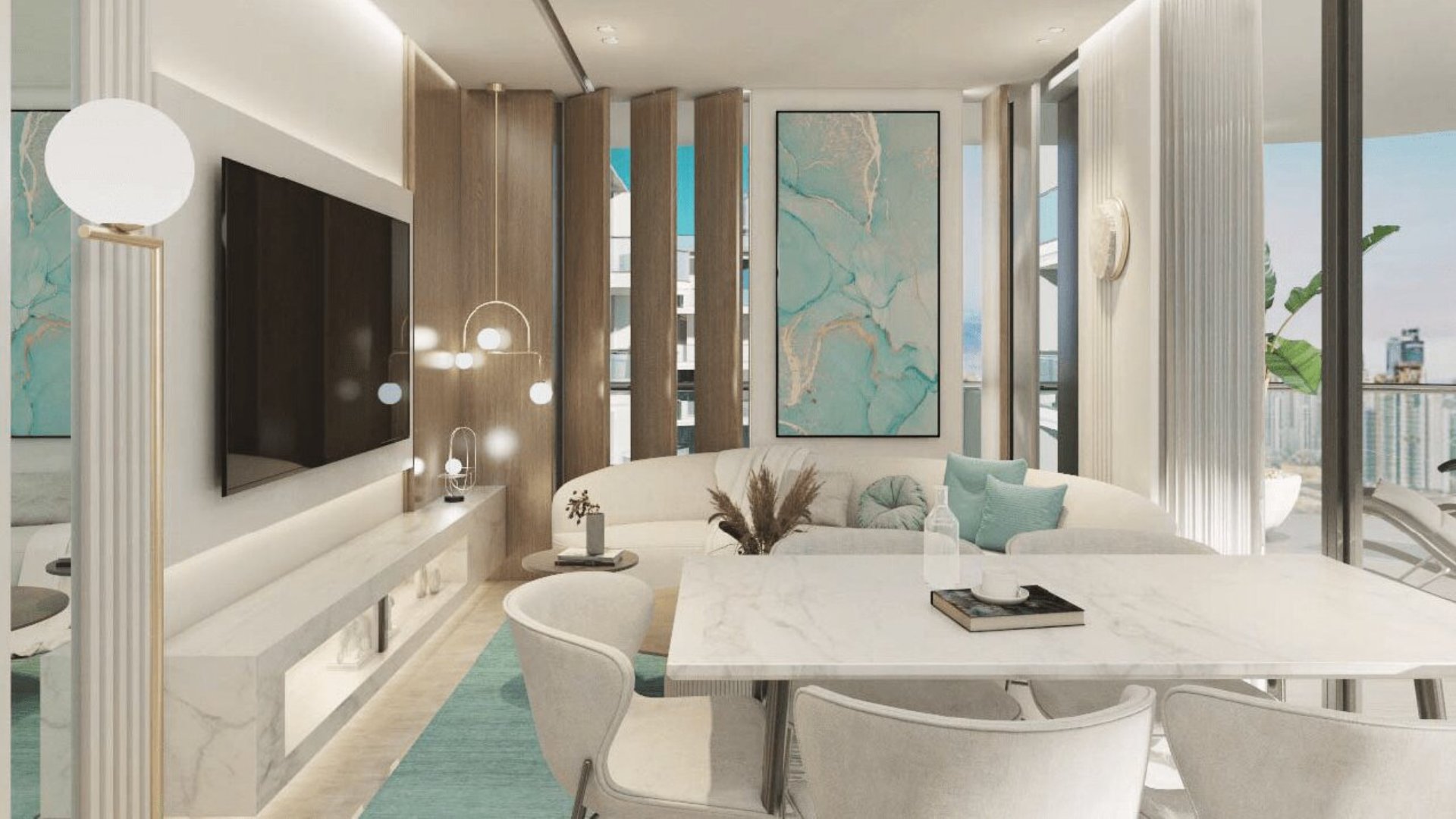 Apartment in Arjan, Dubai, UAE, 2 bedrooms, 291 sq.m. No. 25163 - 2