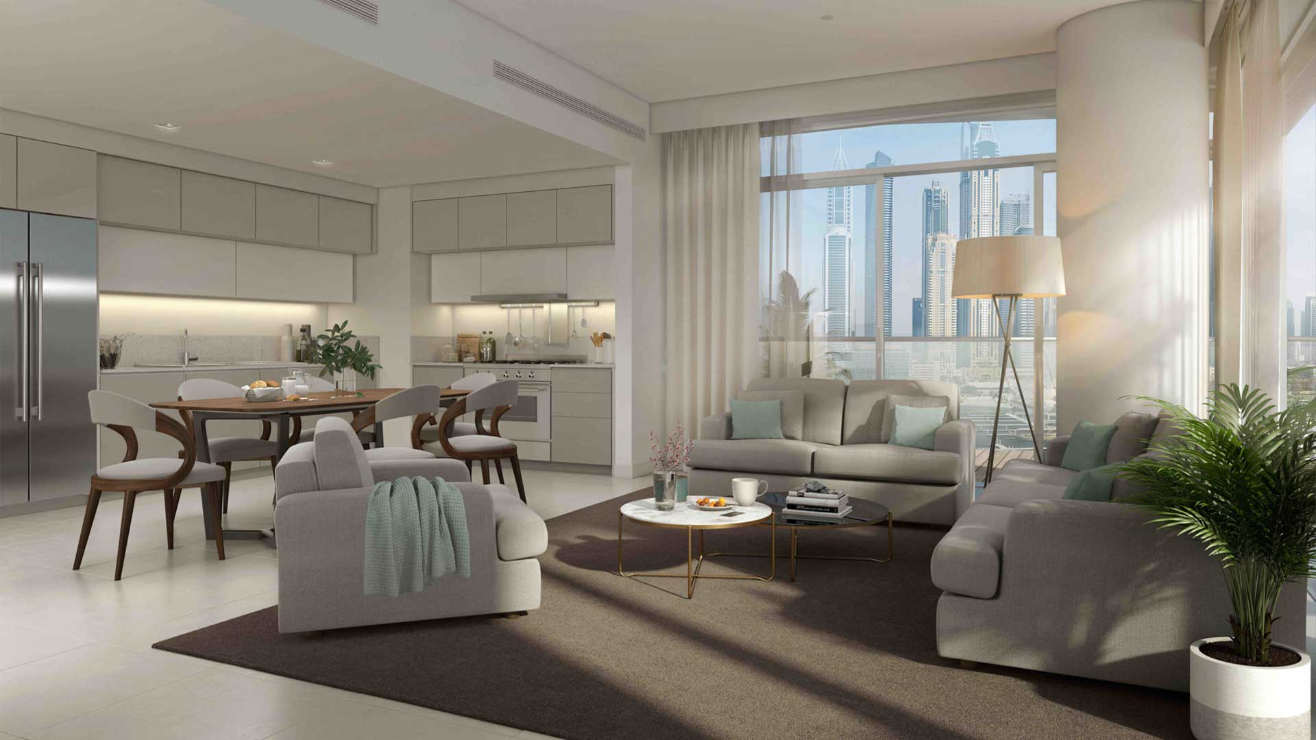 Apartment for sale in Emaar beachfront, Dubai, UAE 1 bedroom, 81 sq.m. No. 25446 - photo 4