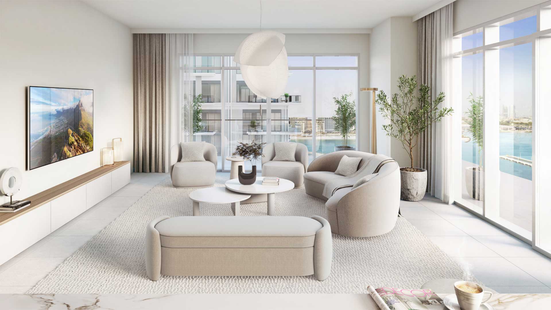 Apartment in Emaar beachfront, Dubai, UAE, 3 bedrooms, 194 sq.m. No. 25450 - 6