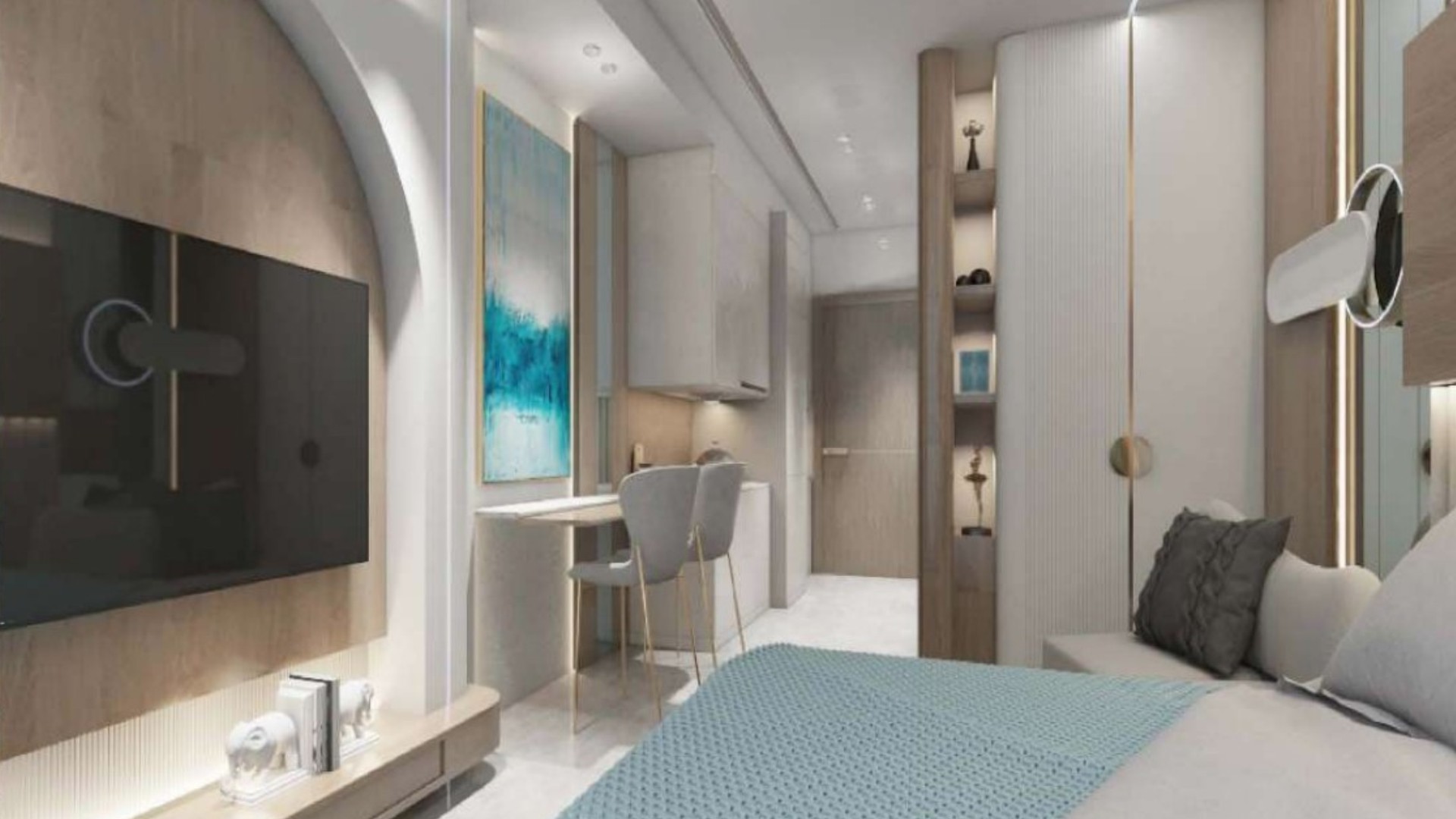 Apartment in Arjan, Dubai, UAE, 2 bedrooms, 291 sq.m. No. 25163 - 3