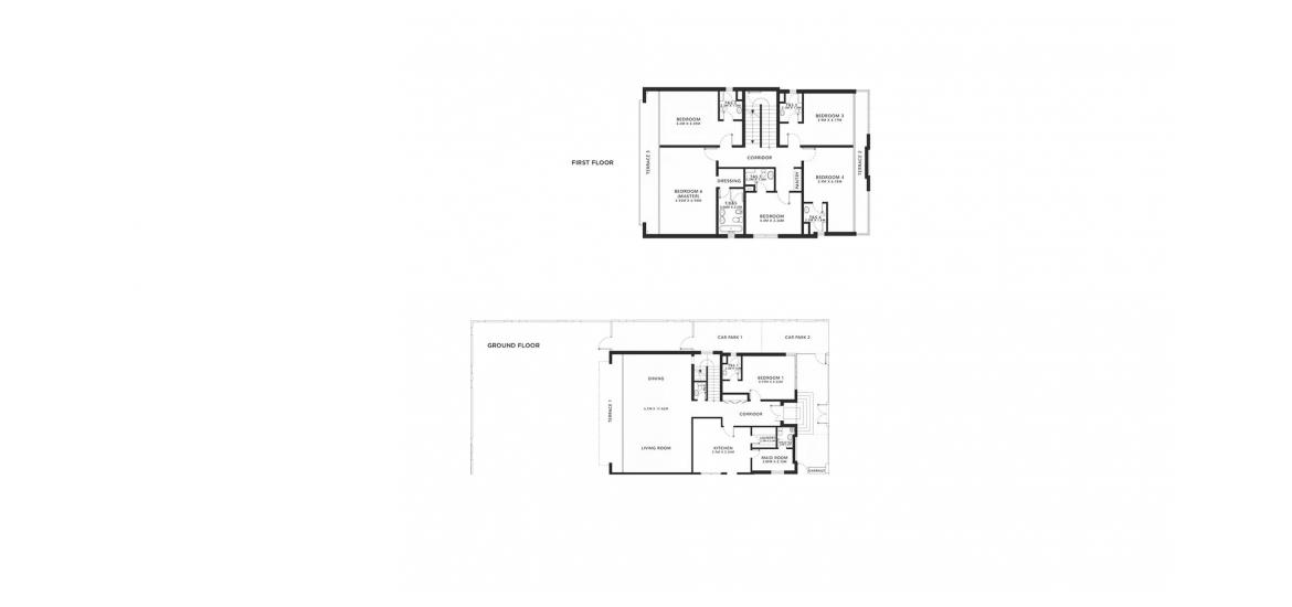 Apartment floor plan «426SQM», 6 bedrooms in EASTERN RESIDENCES