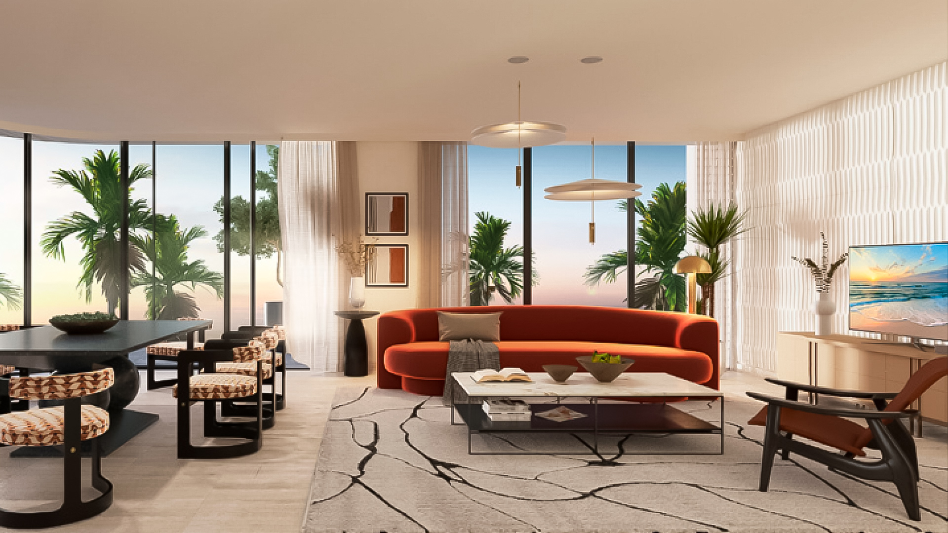 Penthouse for sale in Emaar beachfront, Dubai, UAE 6 bedrooms, 1090 sq.m. No. 30286 - photo 2